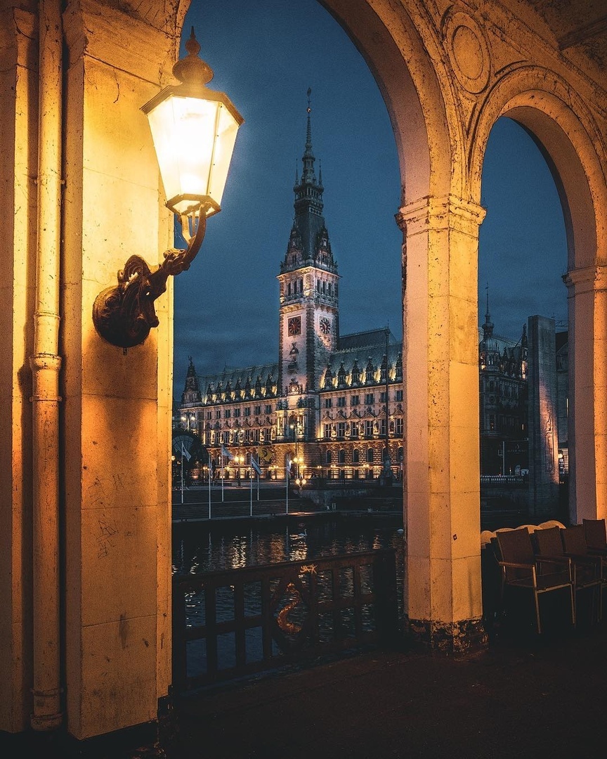 Немецкие улицы в ночи - 2