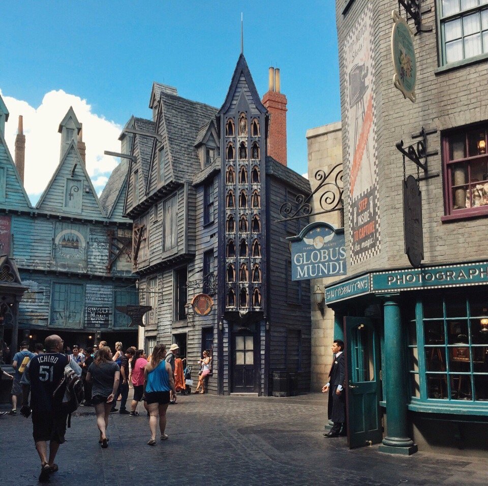 Парк по мотивам вселенной Гарри Поттера в Орландо, США - 1