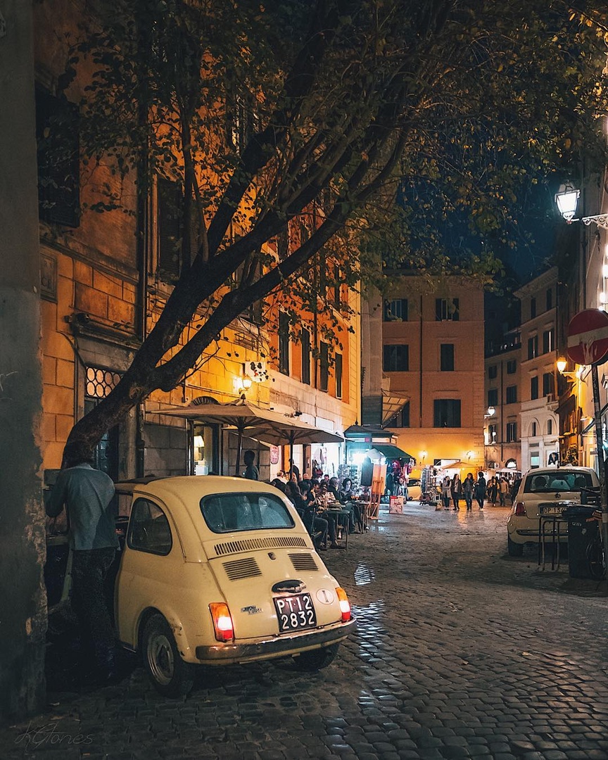 Незабываемый вечер в Риме