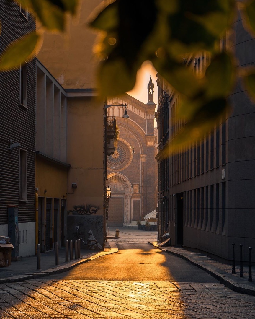 Восхитительные улицы и архитектура Милана - 5