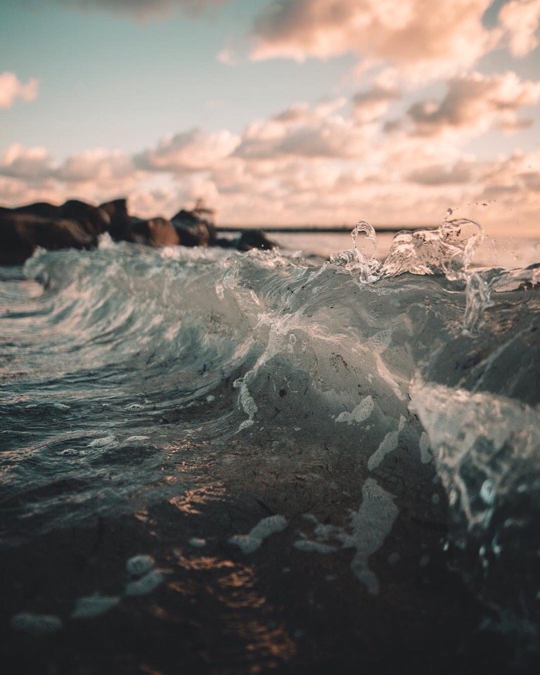 Волны у берегов Уэст-Палм-Бич, Флорида