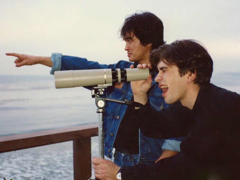 Bиктoр Цoй и Юрий Кaспaрян в СШA, 1989 - 8