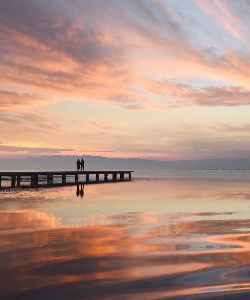 Закат в Дельтебре, Каталония, Испания - 5