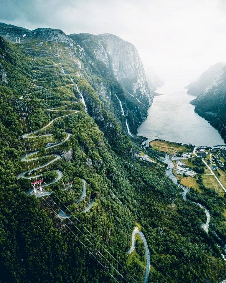 Восхитительные пейзажи Норвегии