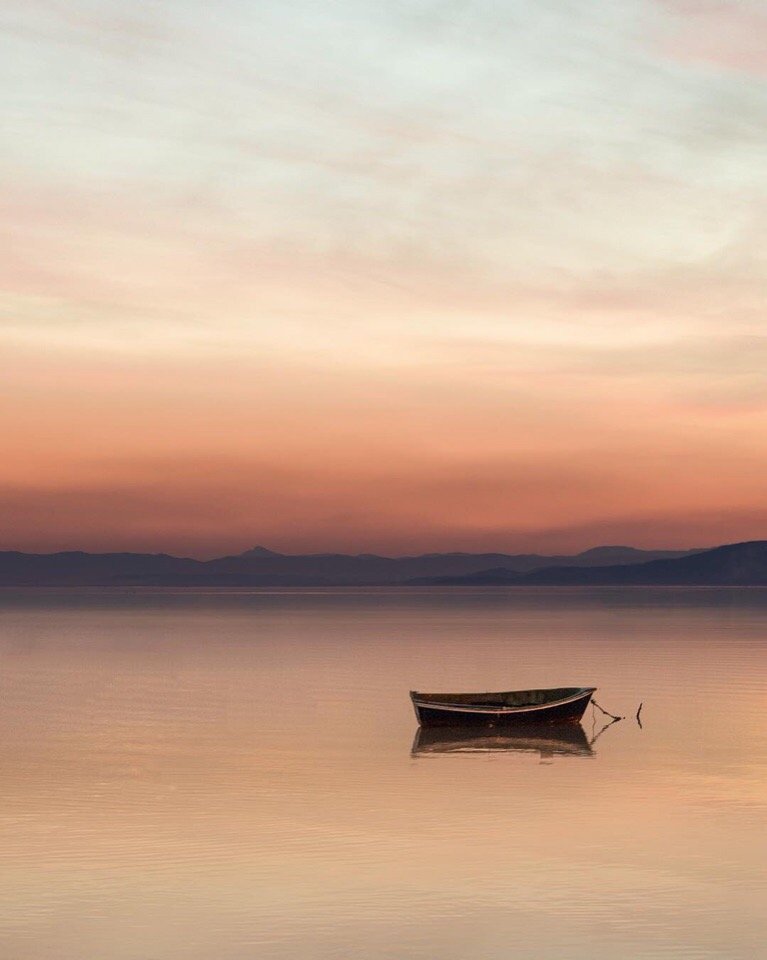 Закат в Дельтебре, Каталония, Испания