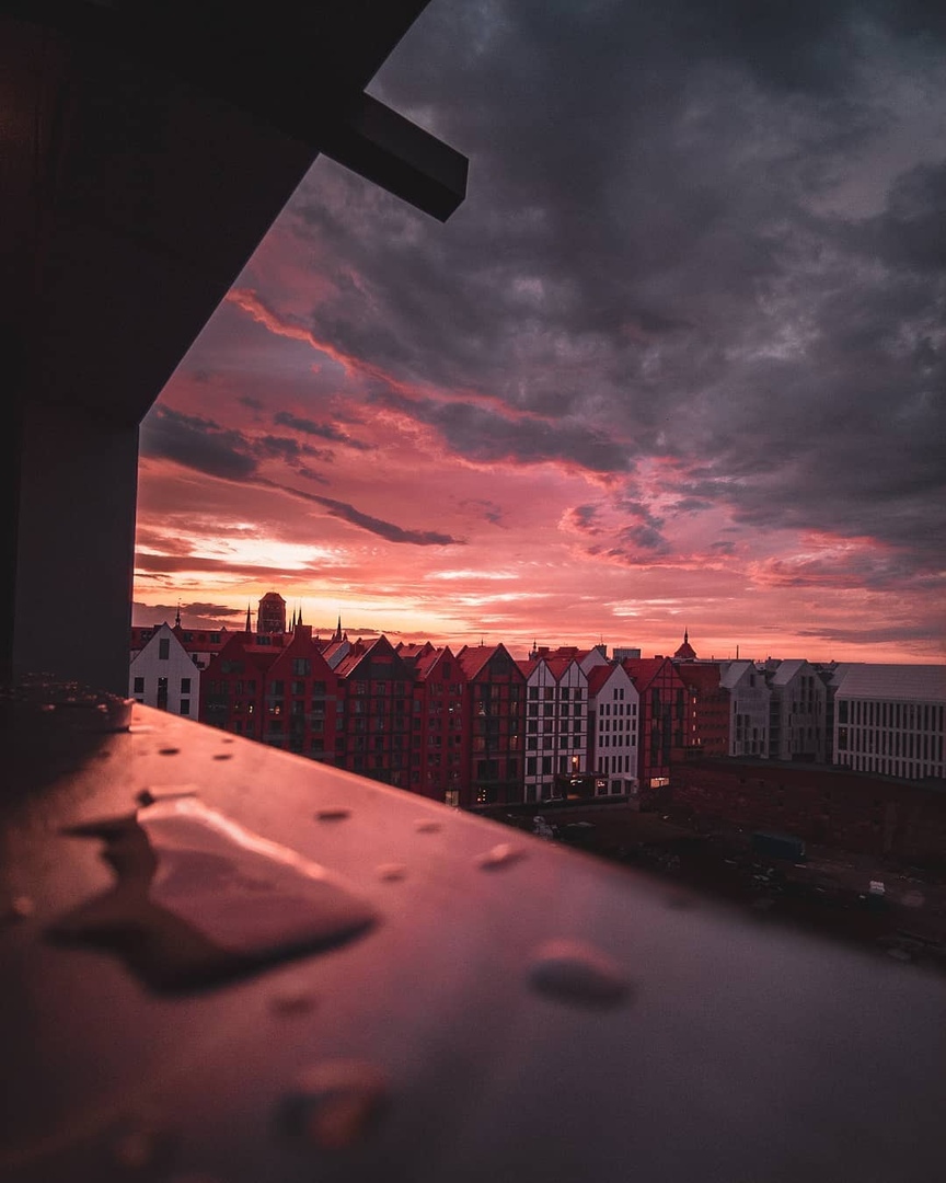 Розовые закаты Польши