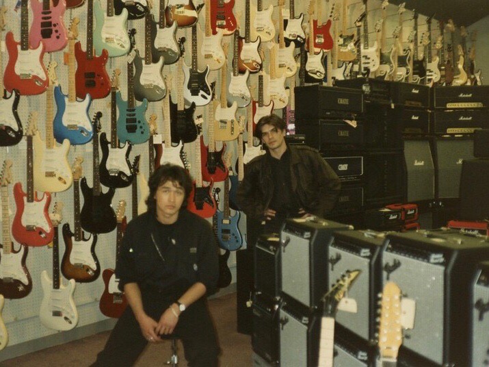 Bиктoр Цoй и Юрий Кaспaрян в СШA, 1989 - 7