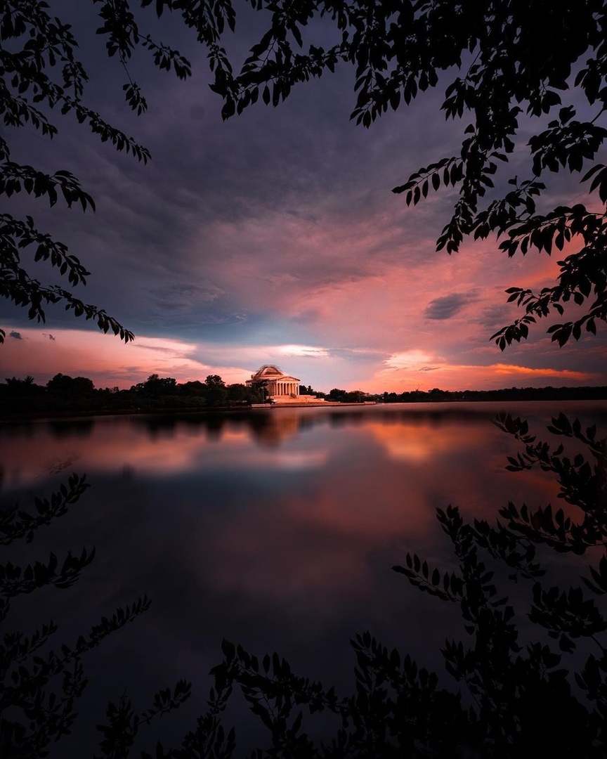 Прекрасные закаты Вашингтона