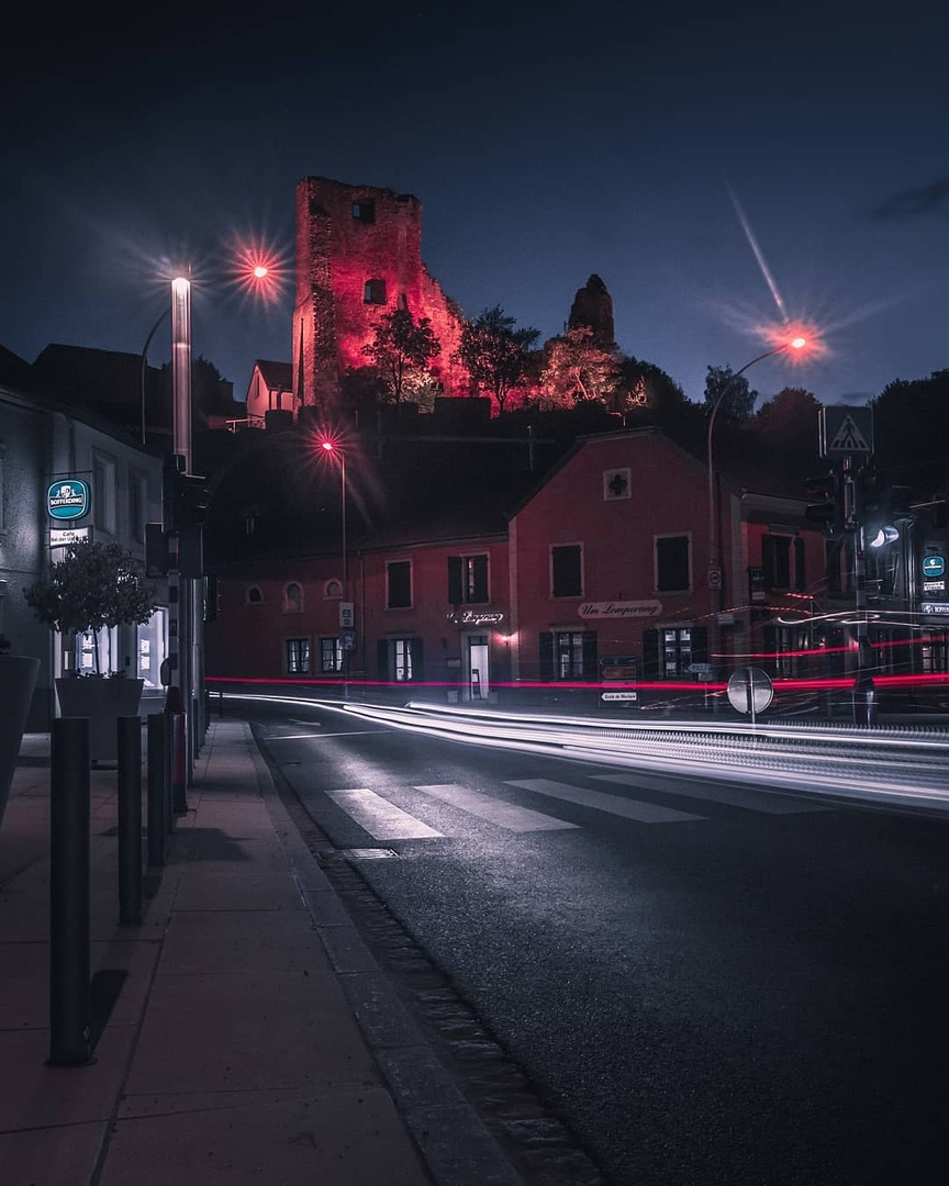 Ночной Люксембург