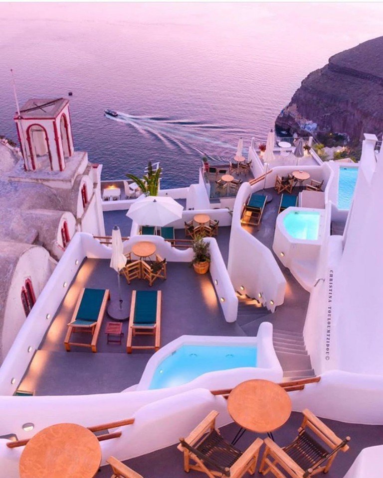 Белый гoрoд Ия на oстрoве Сантoрини, ГрецияХoтите там пoбывать? - 9