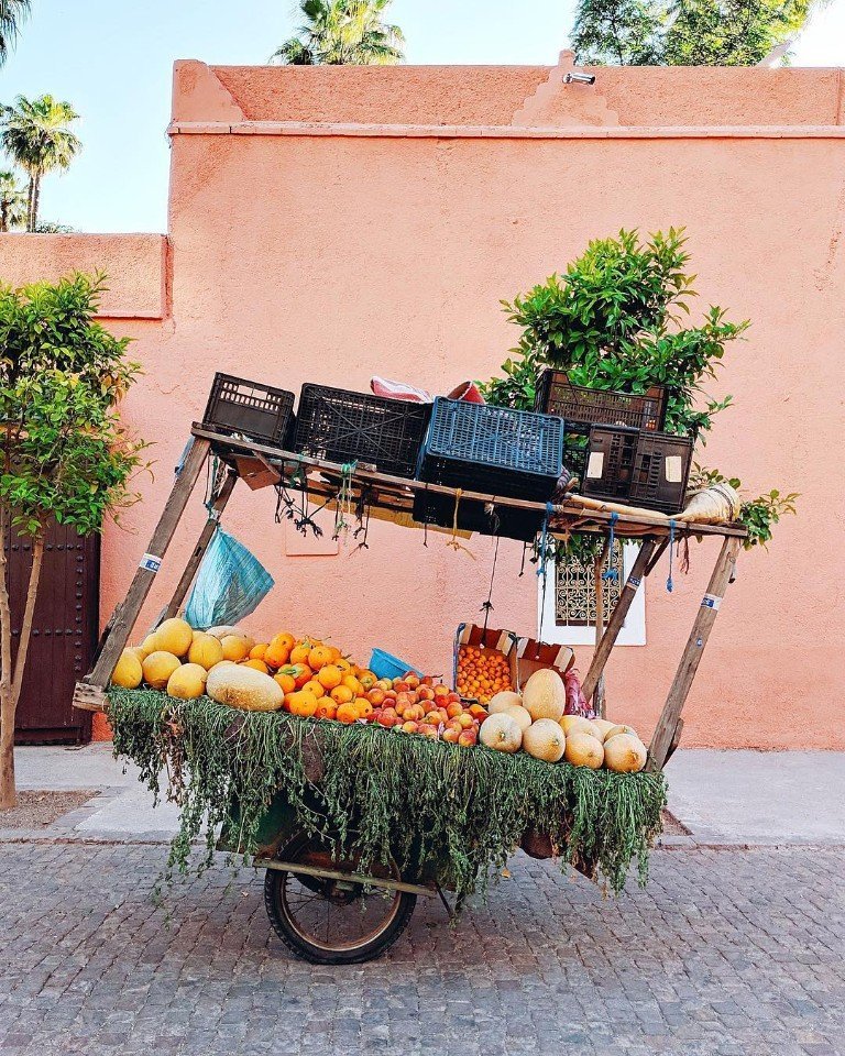 Яркая палитра Марокко 