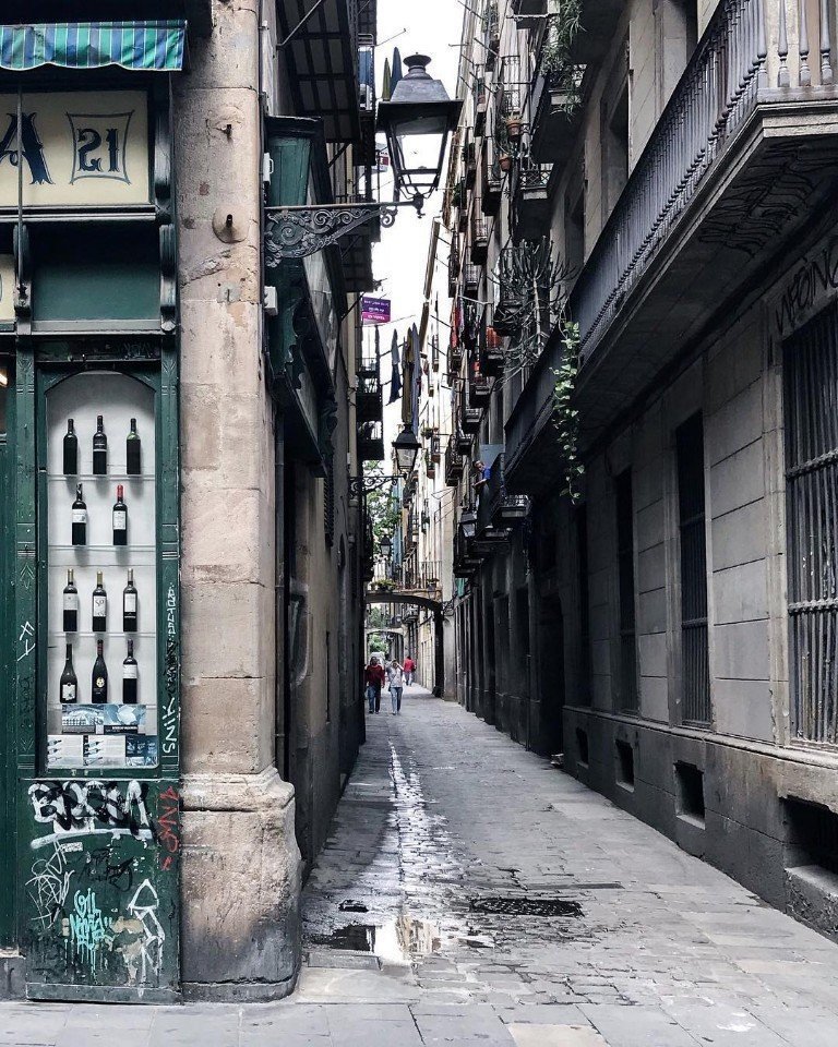 Колоритные улочки Испании