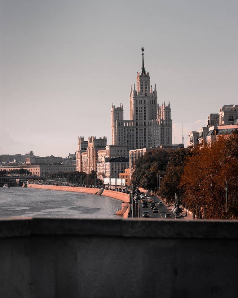 Осень на улицах Москвы