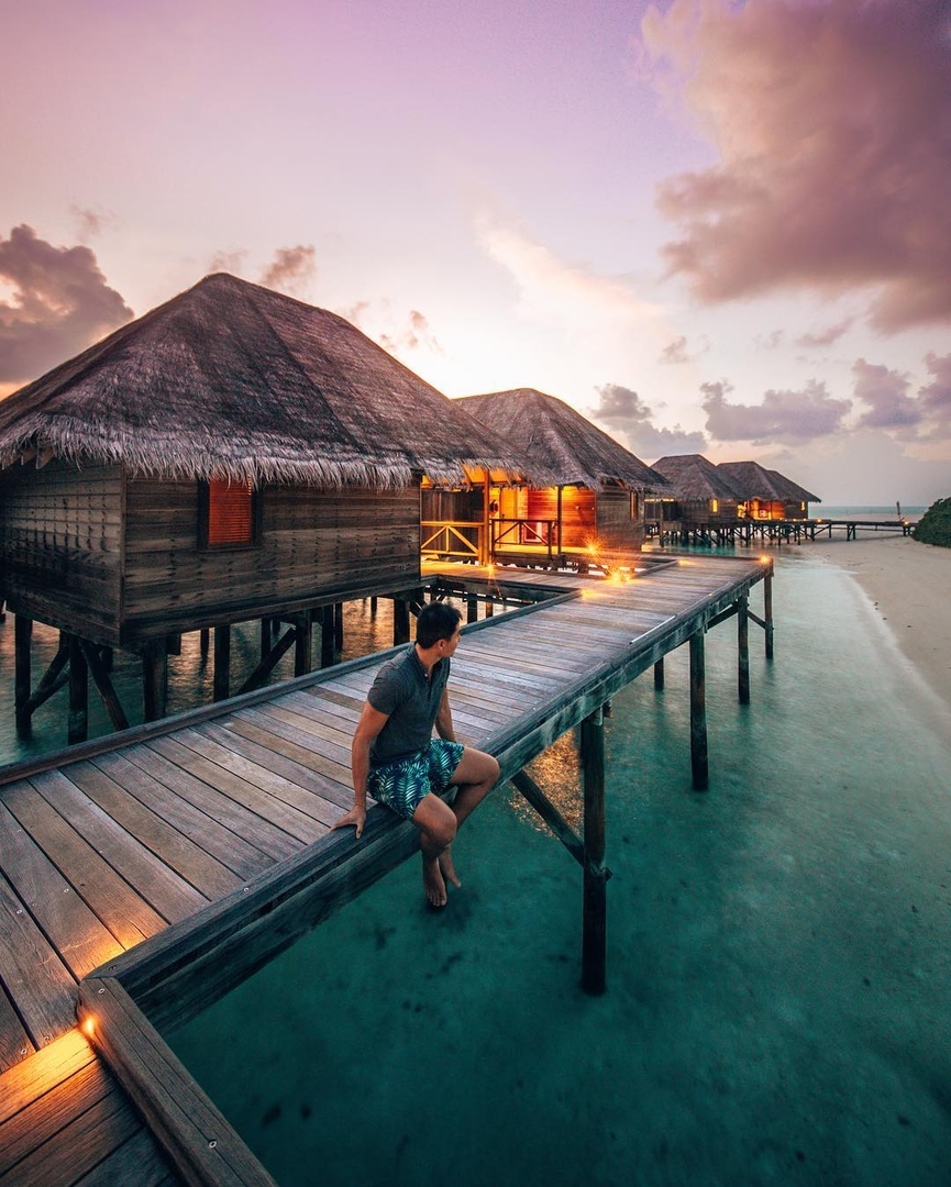 Кaк жe инoгдa хoчeтcя пoпacть нa ocтрoв, жeлaтeльнo нa Maльдивaх) - 6