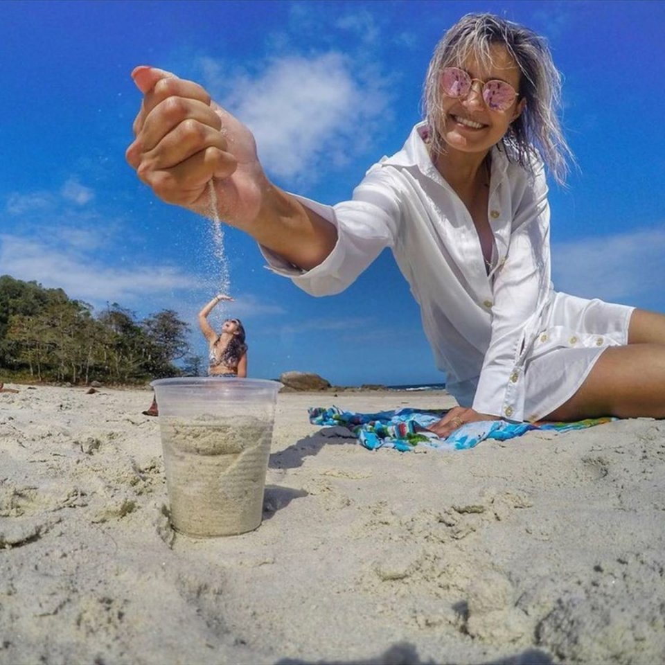 Если уж делать снимки на отдыхе, то такие: - 8