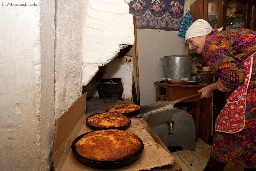 Деревенские избы с русскими п��чами как напоминание о лучших днях нашей жизни... - 6