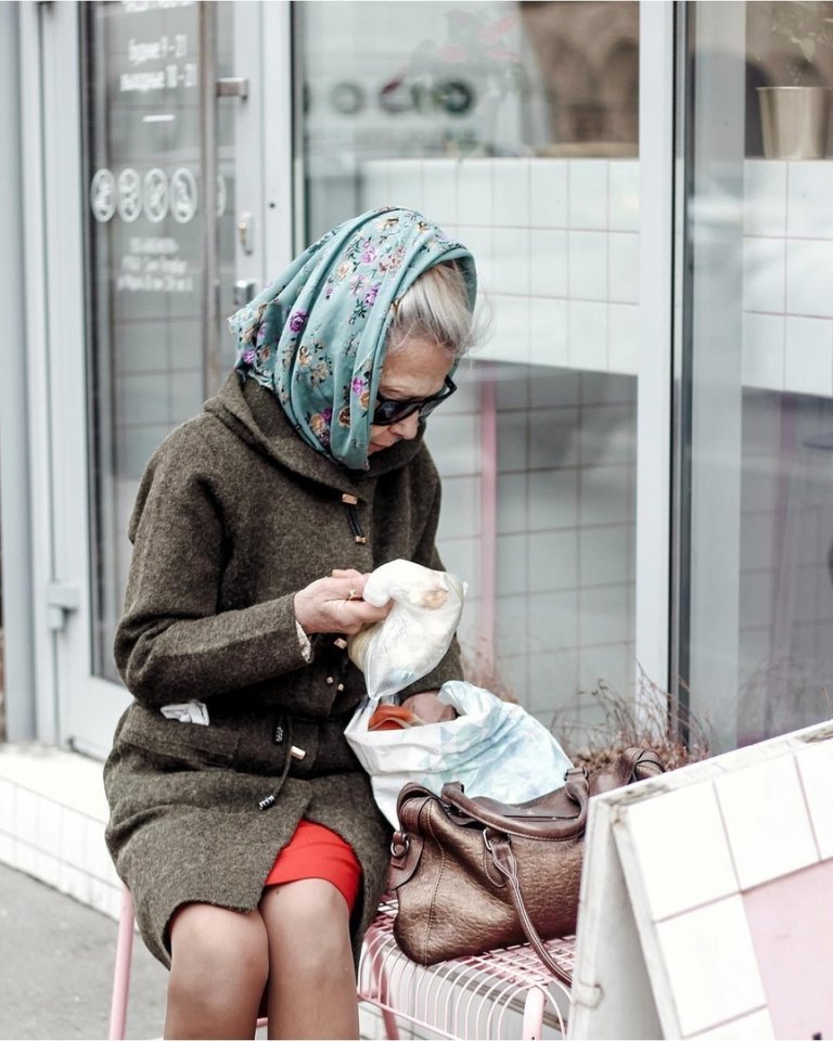 Петербургские дамы почтенног�� возраста в фотопроекте oldpeoplespb - 7