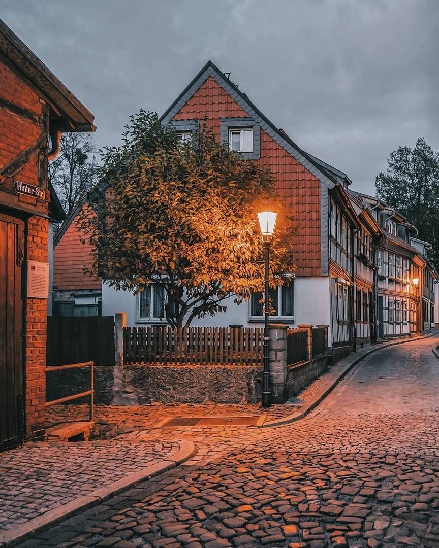 Вечерние огни.