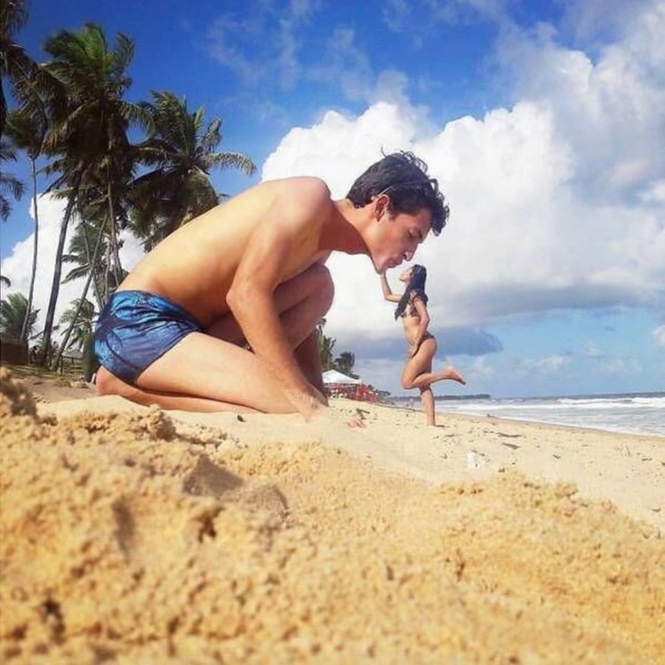 Если уж делать снимки на отдых��, то такие: