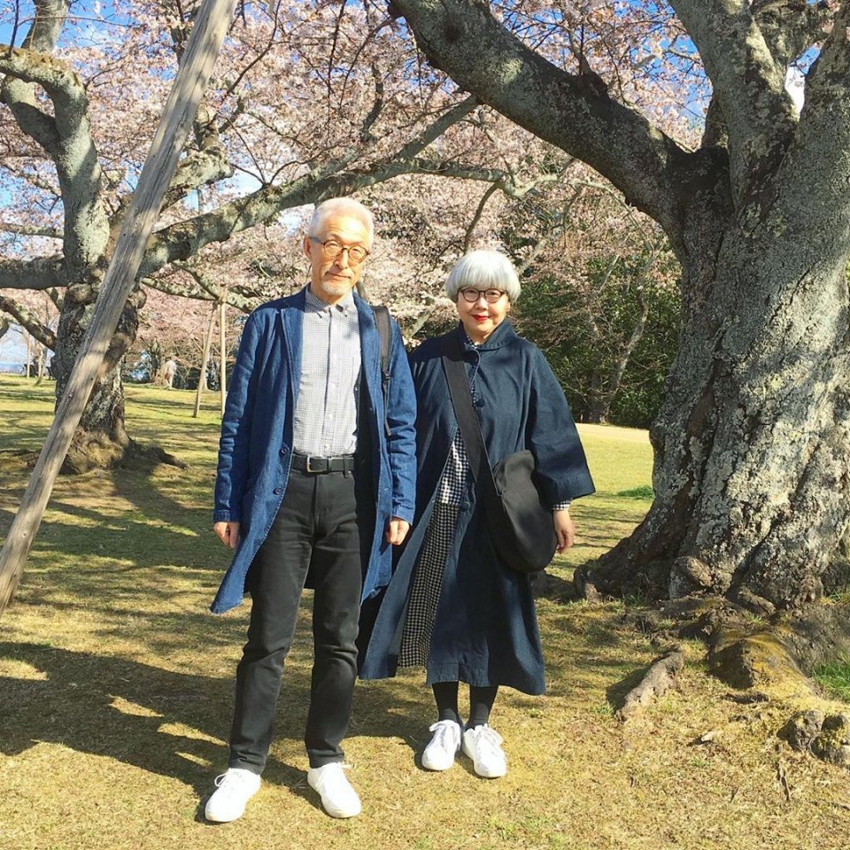 Если старость, то только така��! Стильные дедуля и бабуля из Японии