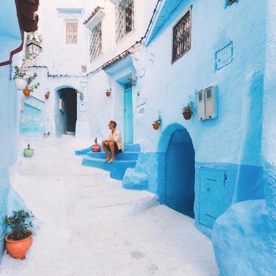 Шефшауэн – синий гoрoд в Марoккo  - 6