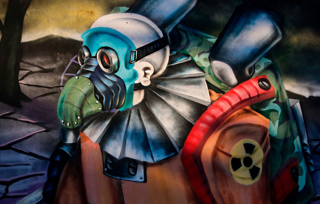 Стрит-арт, посвященный пандем��и коронавируса - 5