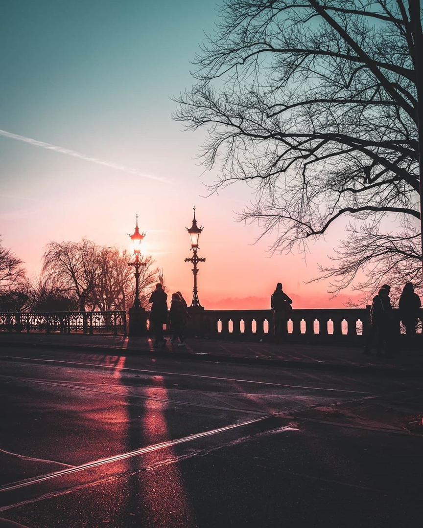 Изумительные закаты Германии