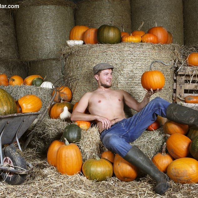 Ирландские фермеры решили не��ного потеснить австралийских пожарных и выпустили свой вариант календаря с животными - 6