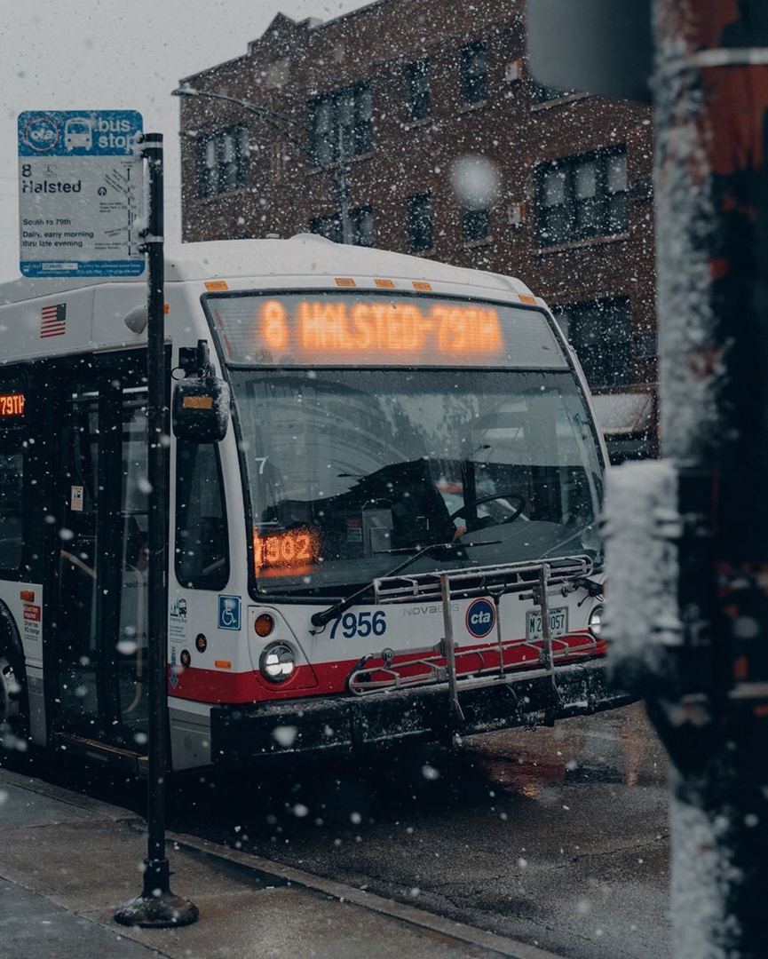 Зимний Чикаго