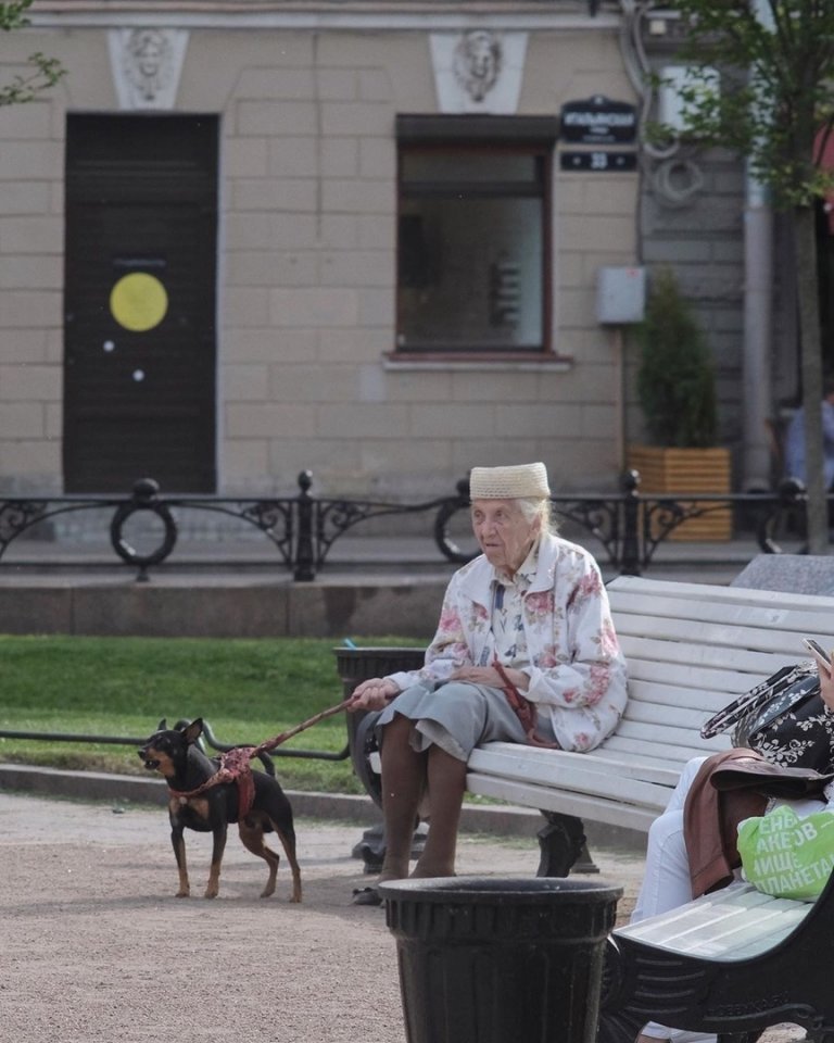 Петербургские дамы почтенног�� возраста в фотопроекте oldpeoplespb - 6