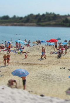 Un bout de mer dans l’oblast de Kharkiv