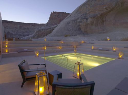 L’hôtel Amangiri, perdu dans le désert du Utah