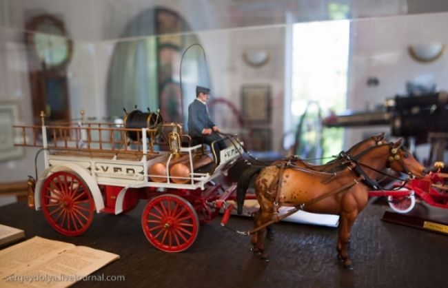 Unité de pompiers américaine