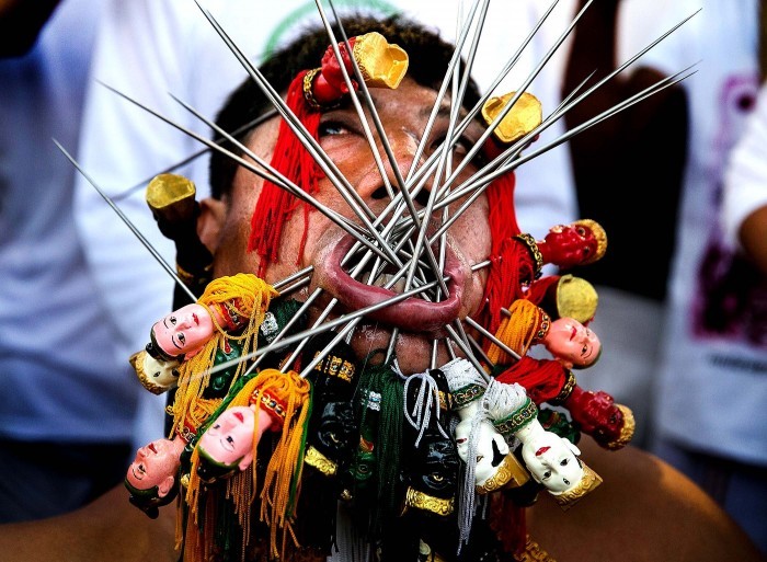 Festival of Buddhist-extremists in Thailand