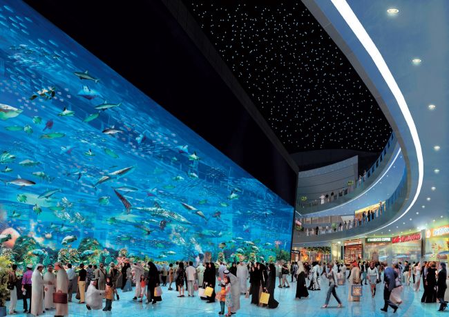 Le plus grand aquarium couvert du monde