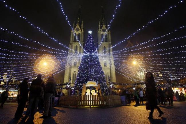 Weihnachtsbäume der Welt