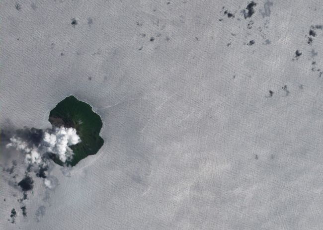 Actividad volcánica en 2012