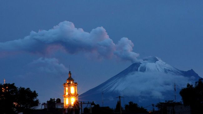 Actividad volcánica en 2012
