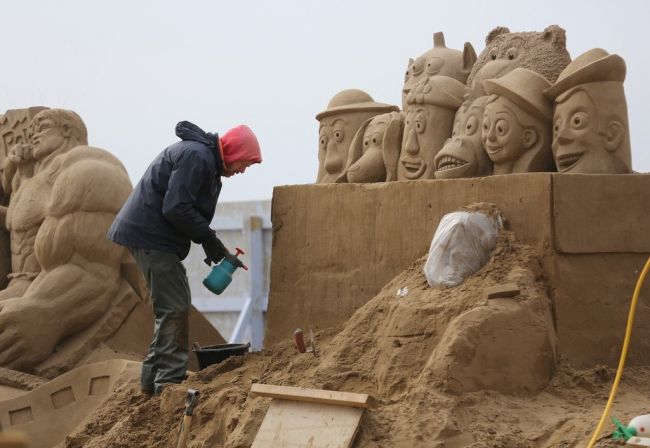Festival of Sand Sculpture in England