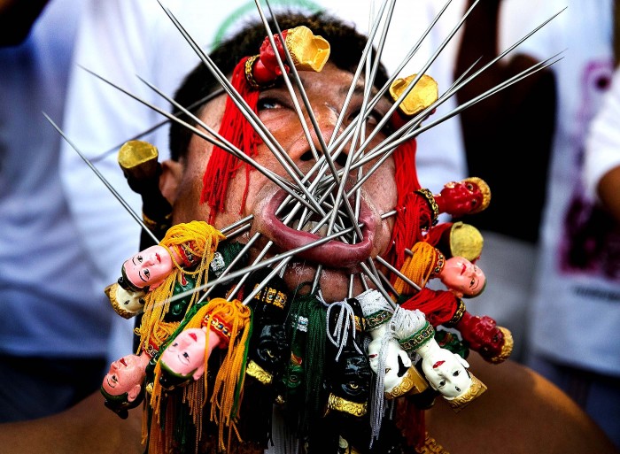 Festival of Vegetarians in Thailand