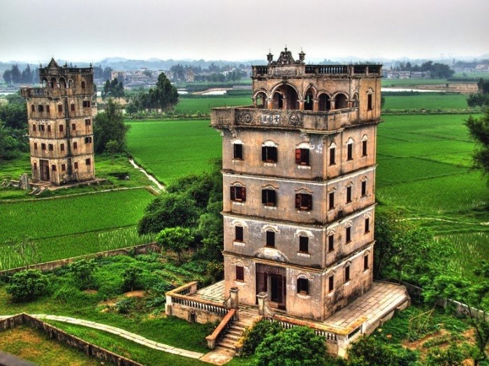House-towers of dyalou in China