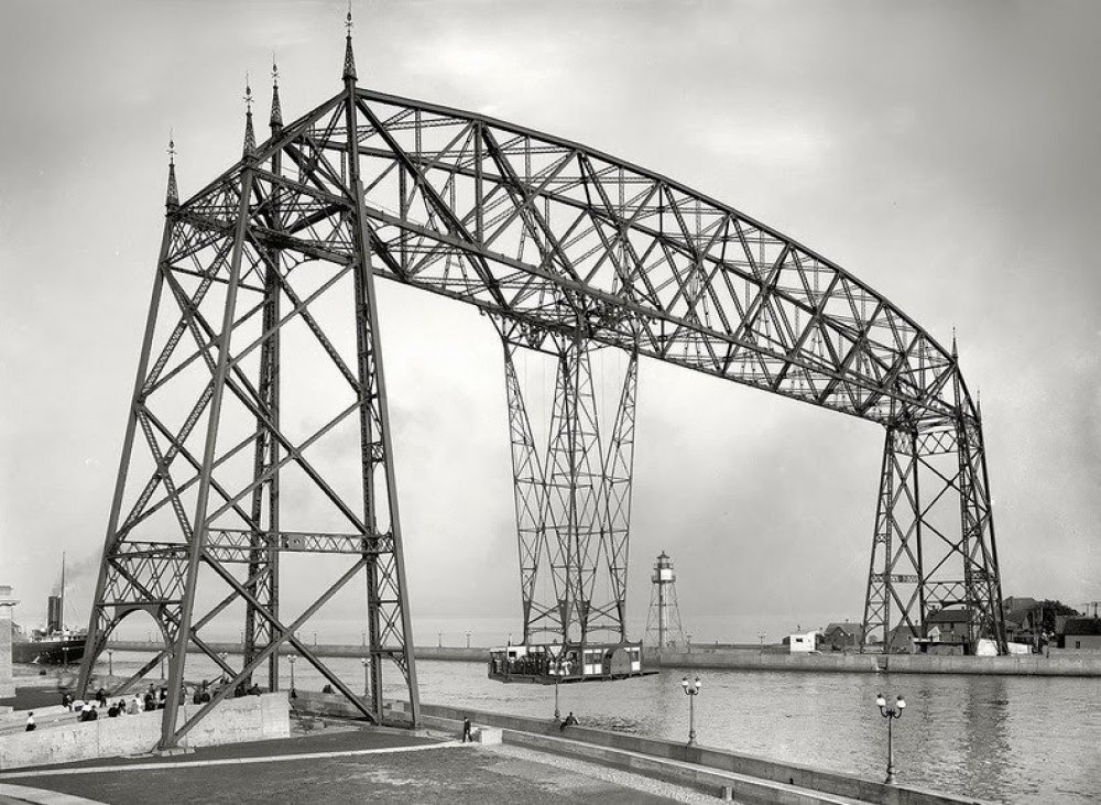 Літаючі пороми або мости-транспортери