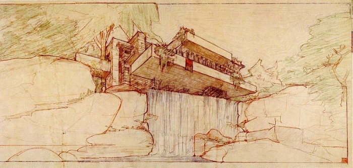 Проект & laquo; Будинок над водоспадом & raquo; (Fallingwater)