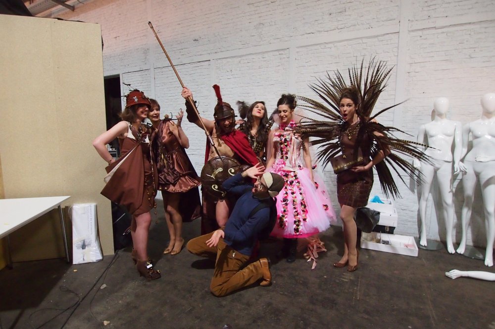 Шоколадная мода «Salon du Chocolat» в Брюсселе