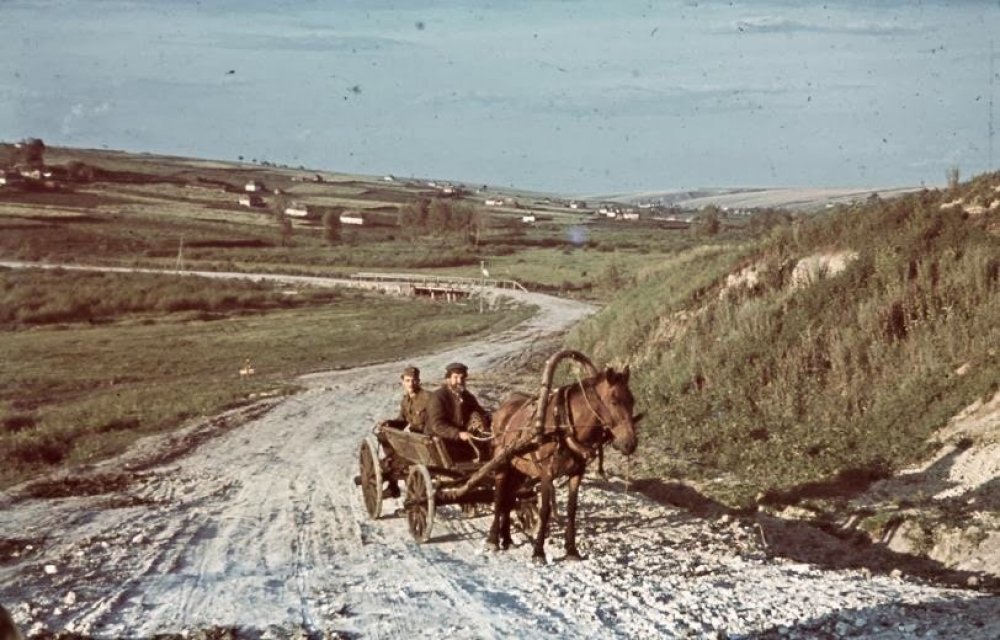 Цветные фотографии Украины 1942-43-х годов