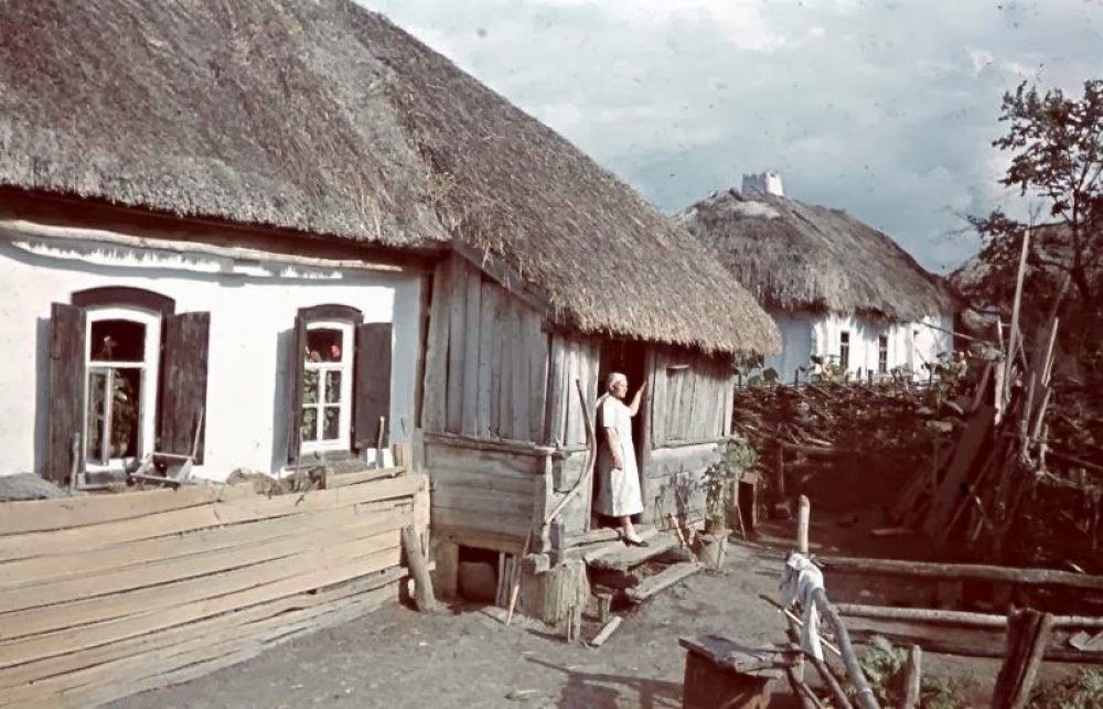 Цветные фотографии Украины 1942-43-х годов