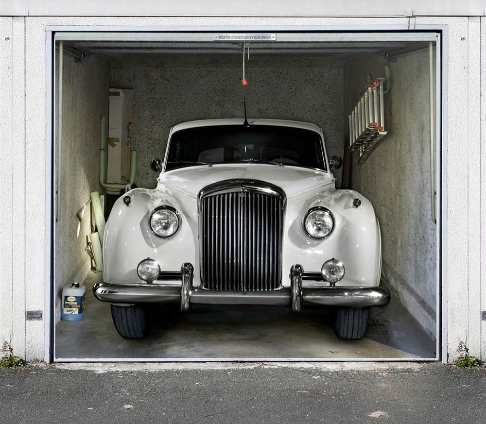 Adhesivos originales para las puertas del garaje