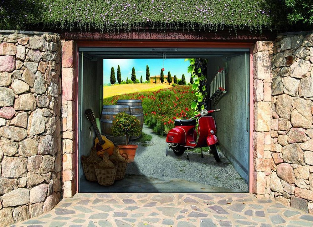 Adhesivos originales para las puertas del garaje