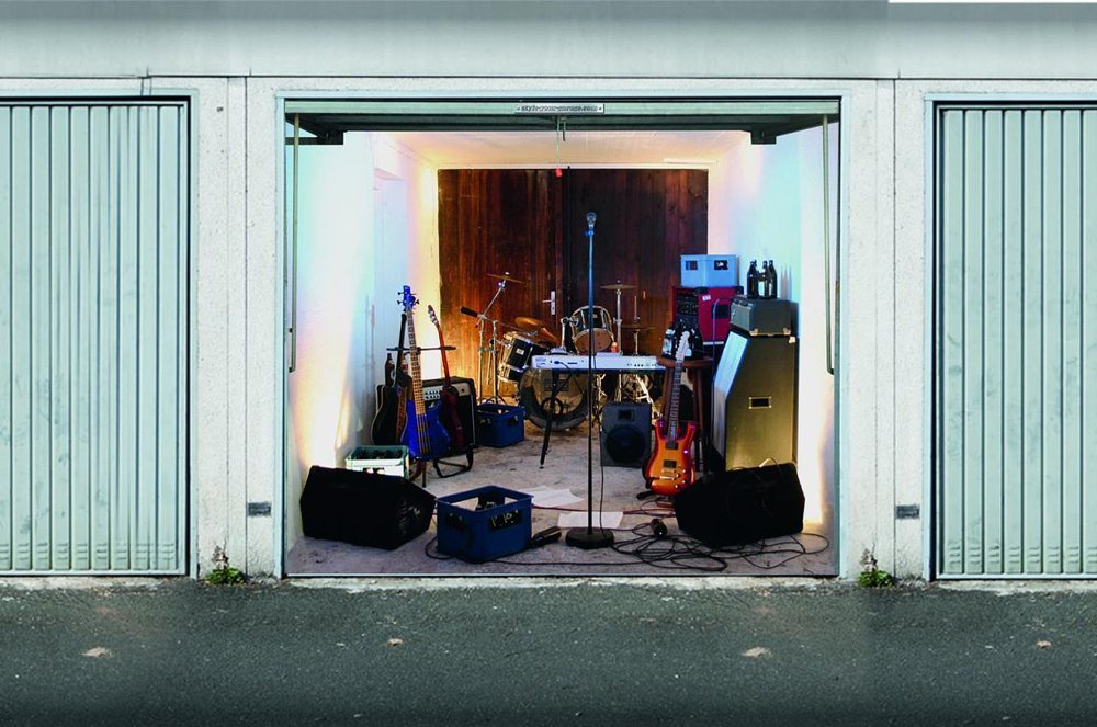 Adhesivos originales para las puertas del garaje