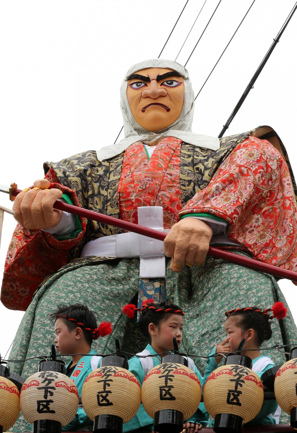 Festival de marionetas Mikuni en Japón